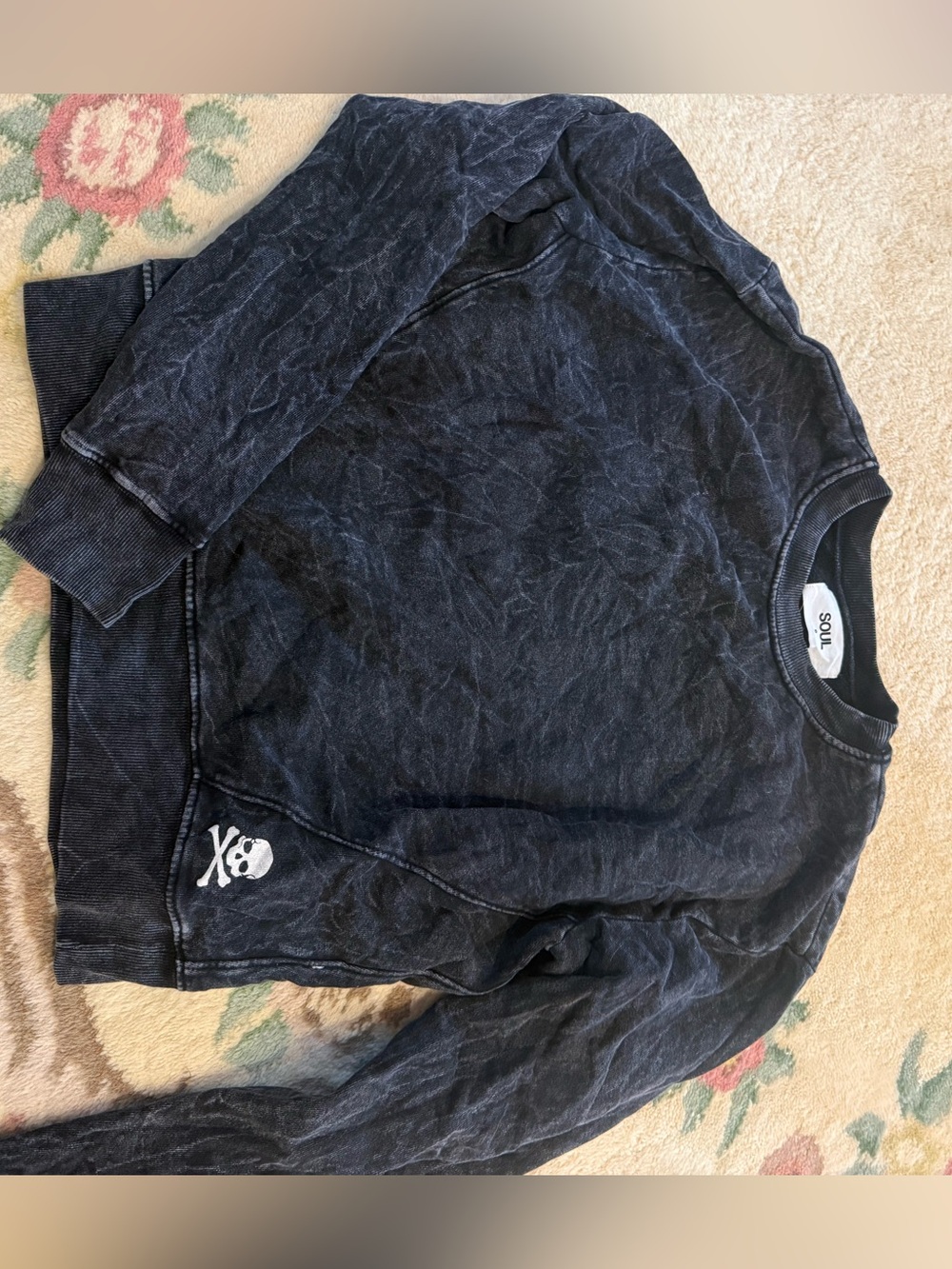 SOUL CYCLE cropped SWEATSHIRT.. WOMENS SIZE SMALL